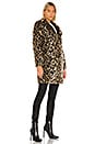 view 3 of 4 X REVOLVE Genn Faux Fur Coat in Natural Leopard