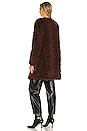 view 3 of 3 x REVOLVE Jane Coat in Chocolate Brown