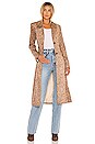 view 1 of 4 x REVOLVE Perry Belted Coat in Brown Leopard Multi