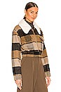 view 2 of 4 x REVOLVE Hadia Jacket in Tan & Black Check