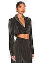 view 2 of 4 x REVOLVE Cardella Cropped Blazer in Slate Grey