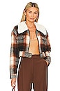 view 1 of 5 x REVOLVE Hadia Jacket in Rust Plaid