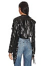 view 4 of 5 x REVOLVE Yanni Cropped Jacket in Black