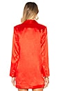 view 3 of 4 x REVOLVE Chloe Boyfriend Jacket in Racing Red