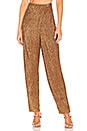 view 1 of 5 ODEL 하이웨이스트 팬츠 in Bronze