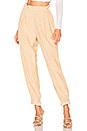 view 1 of 4 PANTALON TAILLE HAUTE TAMAR in Almond