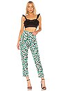 view 4 of 4 x REVOLVE Odel Pant in Green Leopard