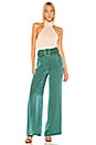 view 4 of 4 X REVOLVE Mona Belted Pant in Emerald