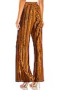 view 3 of 4 PANTALON LUCY in Rust Red