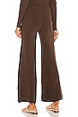 view 3 of 4 x REVOLVE Nailah Pants in Chocolate Brown