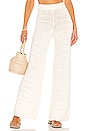 view 1 of 4 x REVOLVE Ryleigh Crochet Pant in Marshmallow