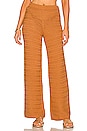 view 1 of 4 x REVOLVE Ryleigh Crochet Pant in Camel
