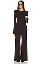 view 5 of 6 Pyper Pant in Brown Marl