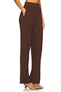 view 2 of 6 x REVOLVE Irvina Ribbed Pant in Chocolate Brown