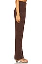 view 3 of 6 x REVOLVE Irvina Ribbed Pant in Chocolate Brown