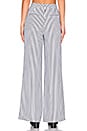 view 3 of 4 x REVOLVE Mona Pant in White & Black Stripe