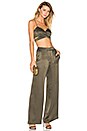 view 4 of 4 x REVOLVE Mona Pant in Deep Olive