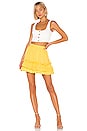view 4 of 4 X REVOLVE Soledad Mini Skirt in Yellow