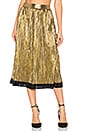 view 1 of 4 x REVOLVE Luna Midi Skirt in Gold