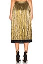 view 3 of 4 x REVOLVE Luna Midi Skirt in Gold