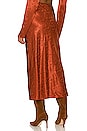 view 3 of 4 x REVOLVE Magda Skirt in Rusty Brown