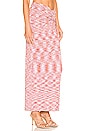 view 2 of 4 x REVOLVE Sonia Ruched Maxi Skirt in Purple Spacedye