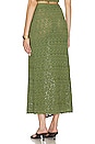 view 3 of 4 x REVOLVE Rina Maxi Wrap Skirt in Forest Green