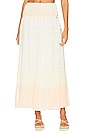 view 1 of 4 X Revolve Annette Maxi Skirt in Ivory & Peach Multi
