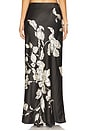 view 4 of 6 x REVOLVE Aurora Maxi Skirt in Black & White Floral