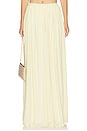 view 1 of 6 x REVOLVE Lana Maxi Skirt in Butter Yellow