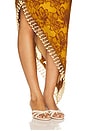 view 6 of 6 x REVOLVE Gema Midi Skirt in Chartreuse Yellow