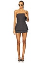view 5 of 6 x REVOLVE Samia Mini Skirt in Speckled Grey