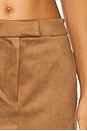 view 6 of 6 x REVOLVE Della Faux Suede Mini Skirt in Camel Brown