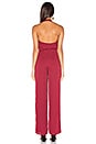 view 3 of 3 x REVOLVE Coco Tie Front Jumpsuit in Oxblood