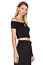 view 2 of 4 RECORTADO CON HOMBRO DESCUBIERTO LOLA in Black