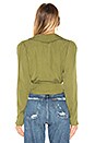 view 3 of 4 x REVOLVE Gloria Blouse in Olive