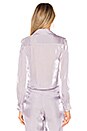 view 3 of 4 x REVOLVE Daniela Button Down in Lilac