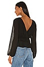 view 3 of 5 x REVOLVE Ilaria Blouse in Noir