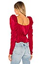 view 3 of 4 x REVOLVE Andela Blouse in Crimson
