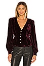 view 1 of 4 BLUSA CHANDRA in Wine
