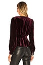 view 3 of 4 BLUSA CHANDRA in Wine