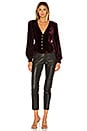 view 4 of 4 BLUSA CHANDRA in Wine