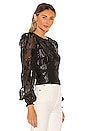 view 2 of 5 x REVOLVE Emiliana Blouse in Noir
