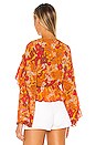 view 3 of 4 x REVOLVE Makana Blouse in 70s Floral Multi