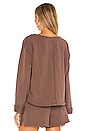 view 3 of 4 x REVOLVE Sage Pullover in Brown Chestnut