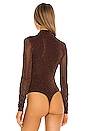 view 4 of 6 x REVOLVE Sienna Bodysuit in Brown & Gold