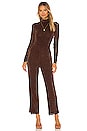 view 5 of 6 x REVOLVE Sienna Bodysuit in Brown & Gold