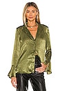 view 1 of 4 BLUSA RIVAS in Olive Green