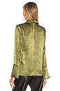 view 3 of 4 BLUSA RIVAS in Olive Green