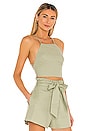 view 3 of 5 x REVOLVE Natalie Top in Sage Green
